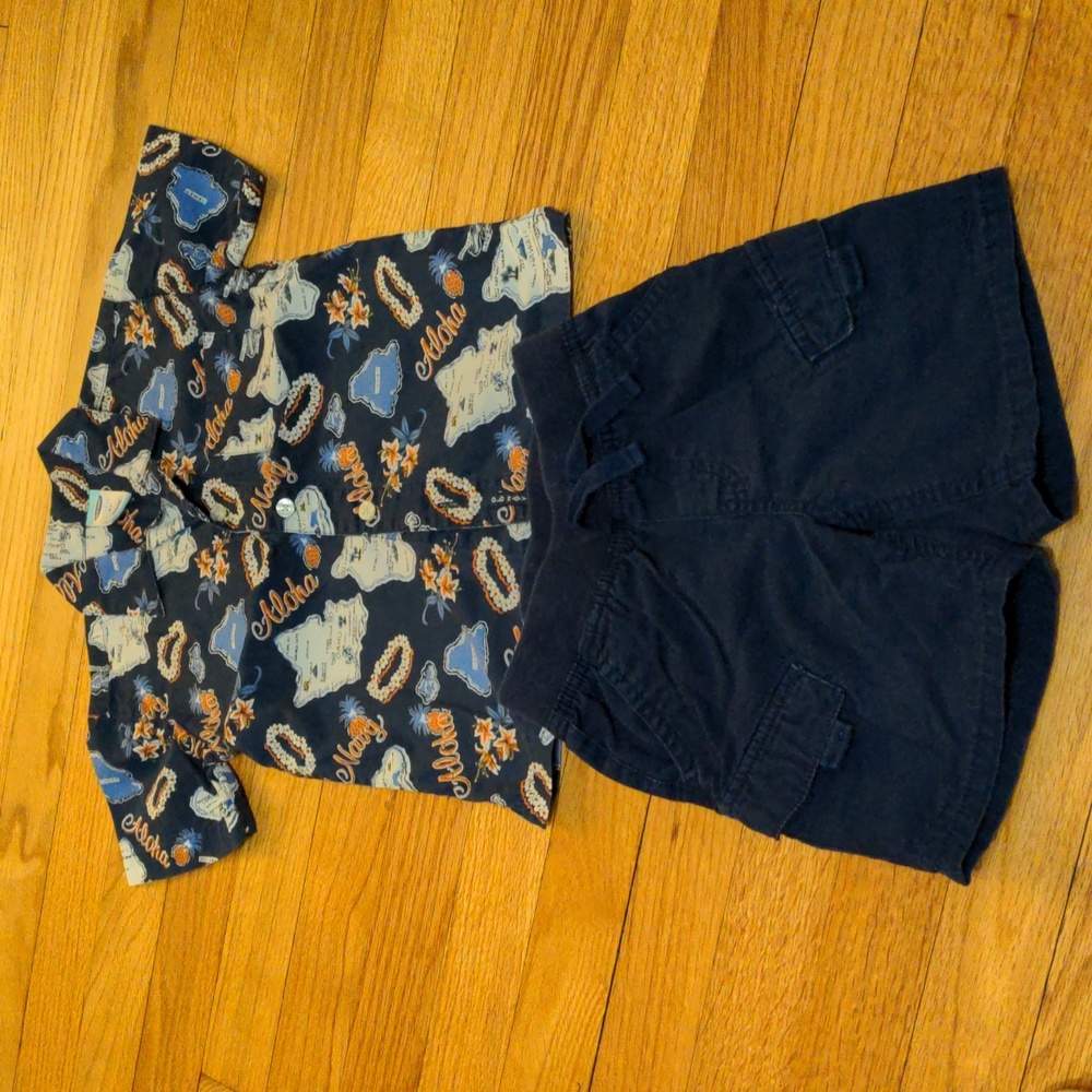 Boys size 2T summer outfit